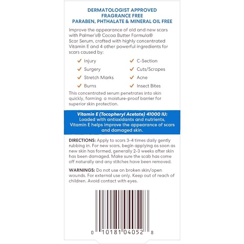 Palmer's Cocoa Butter Formula Scar Serum 1 oz (Pack of 3)